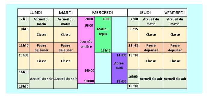 horaires